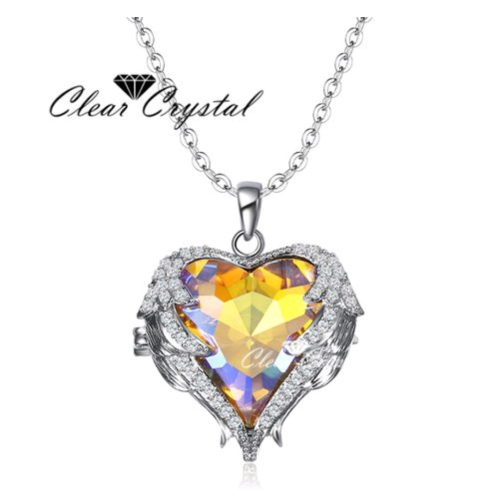 Yellow Heart Pendant